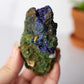 Azurite and Malachite on Matrix