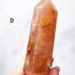 Carnelian Flower Agate Tower