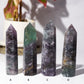 Fluorite With Pyrite Inclusions Tower