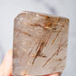 Red Rutile and Clear Quartz Free Form