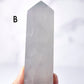 Lavender Yttrium Fluorite Tower