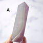 Lavender Yttrium Fluorite Tower