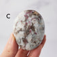 Pink Tourmaline Palm Stone