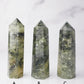 Prehnite with Epidote Tower