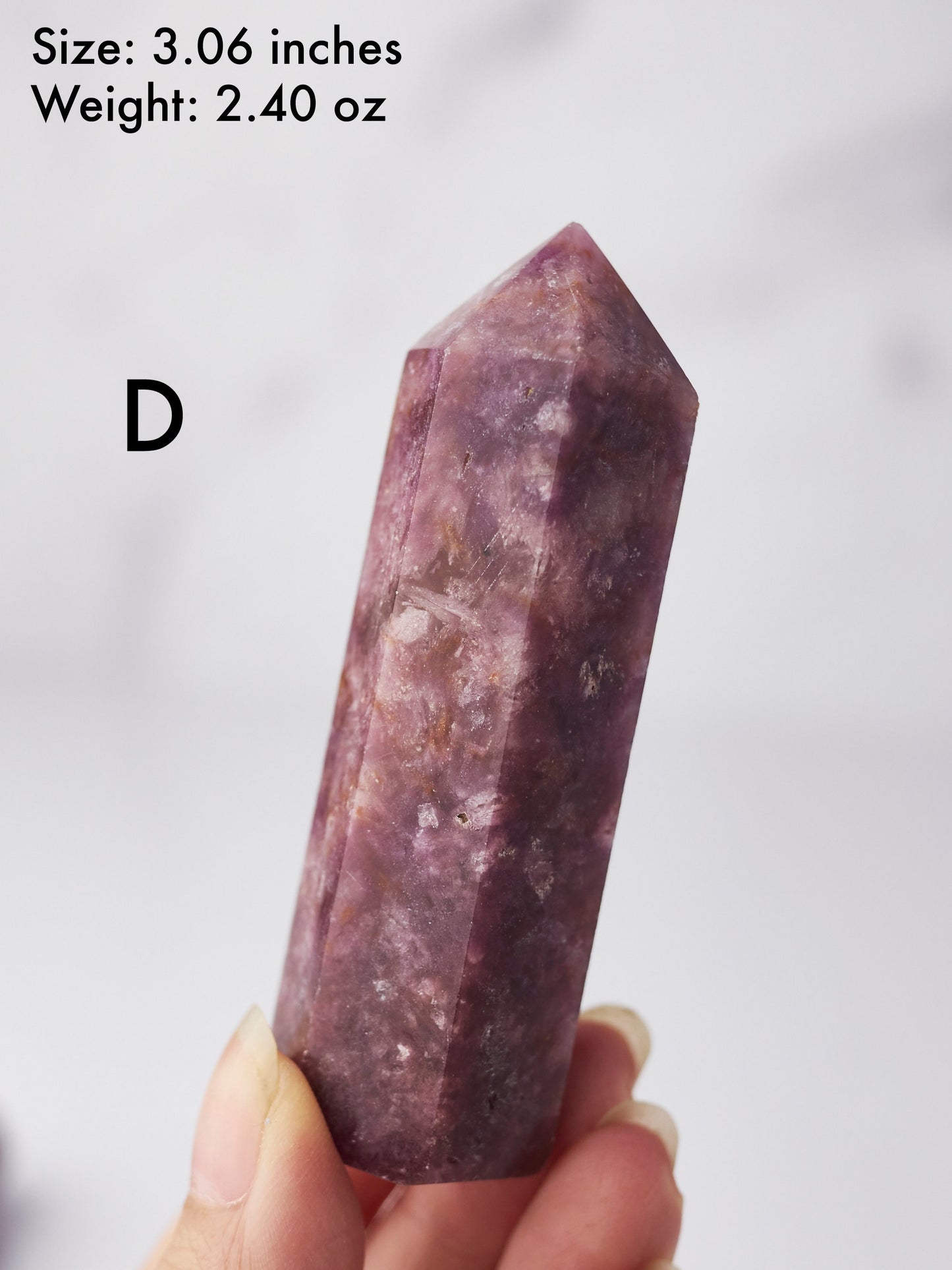 Lepidolite Tower